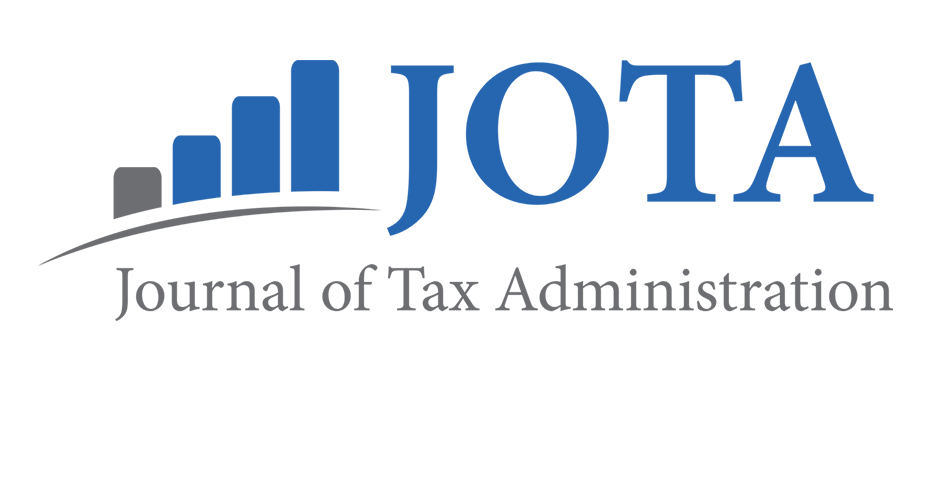 Logo for the journal of tax administration.